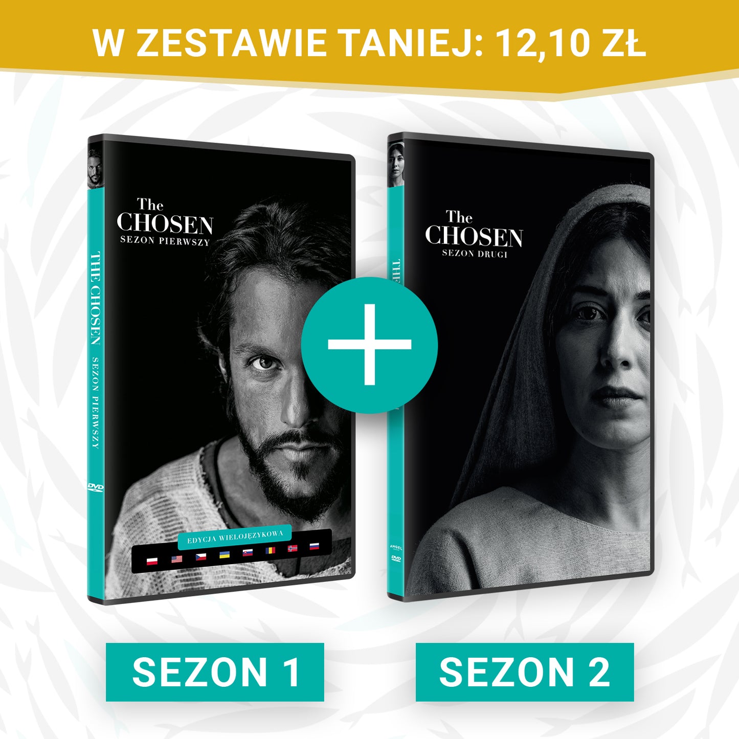 ZESTAW THE CHOSEN - SEZON 1+2 (DVD) – lektor, napisy PL