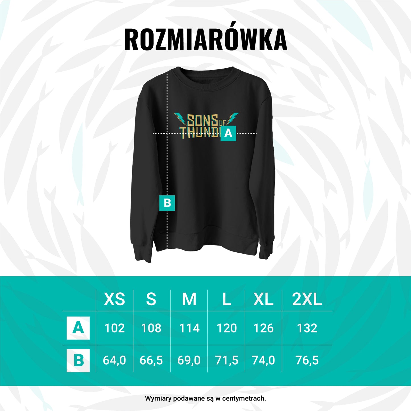 BLUZA THE CHOSEN BEZ KAPTURA (UNISEX) – Sons of Thunder (Synowie Gromu)