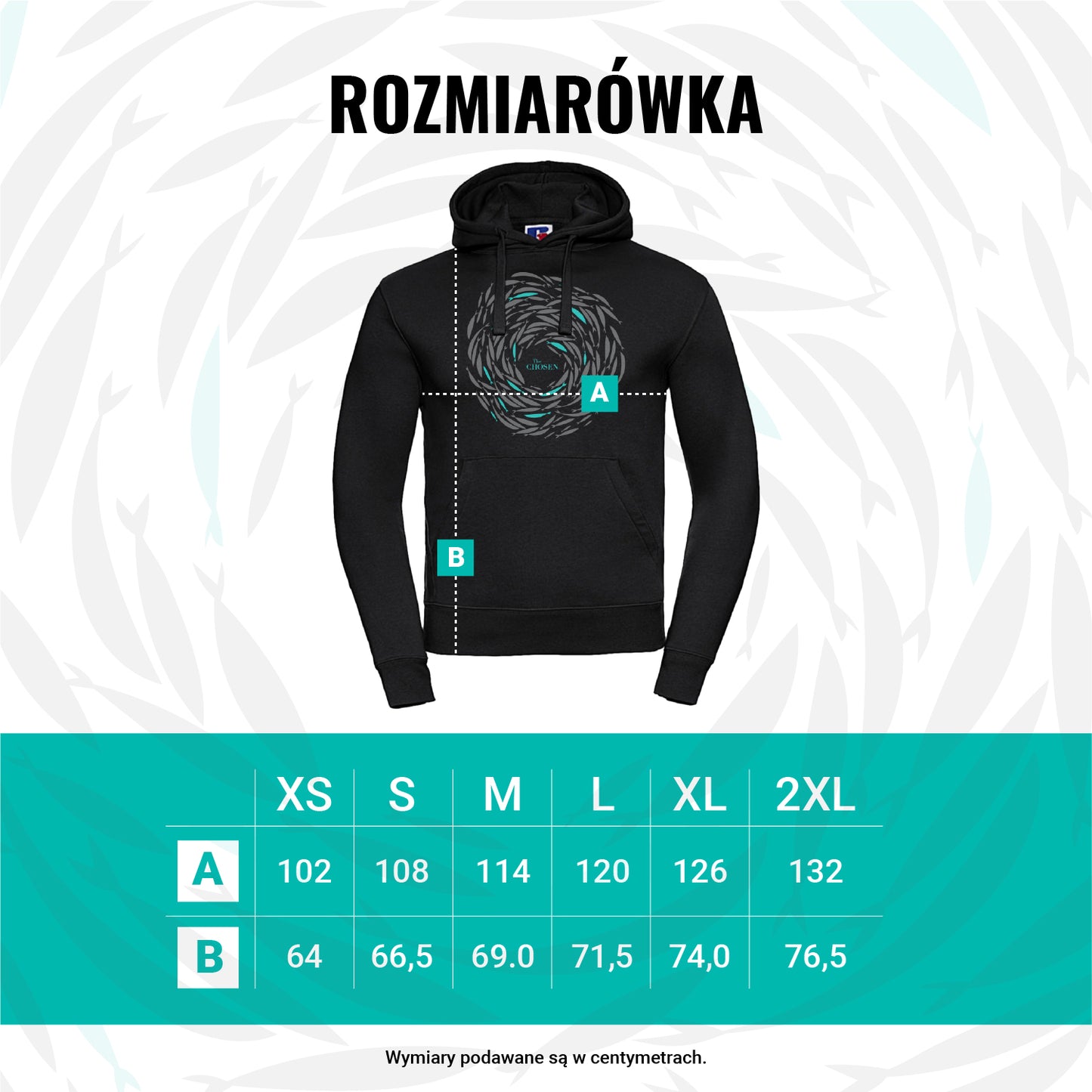 BLUZA THE CHOSEN Z KAPTUREM (UNISEX) – ławica