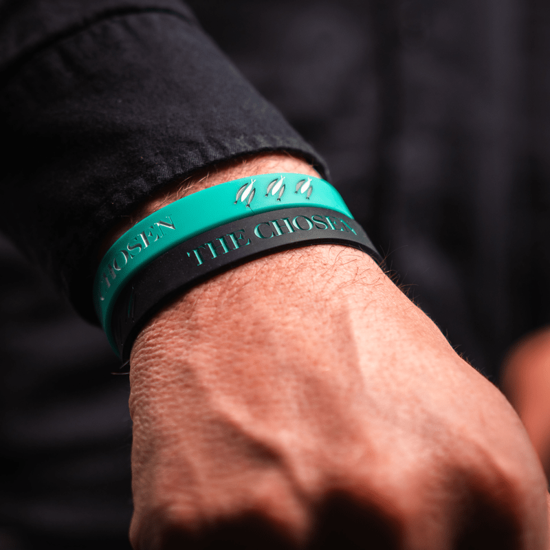 OPASKA SILIKONOWA THE CHOSEN – 3 ryby (czarna)