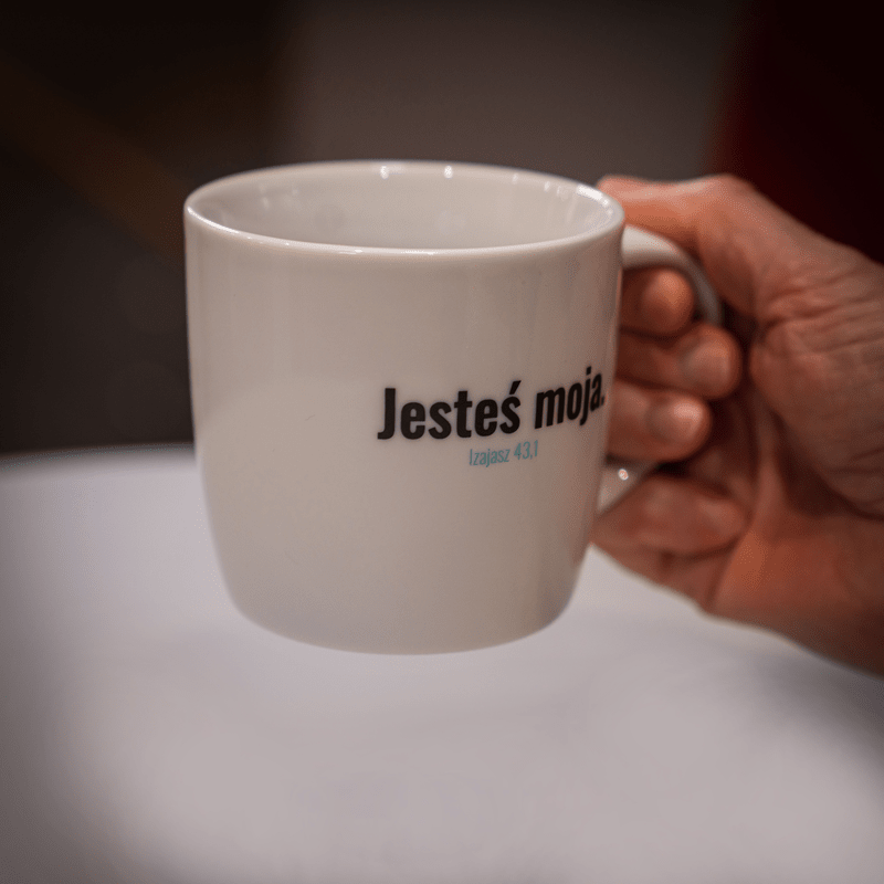 ZESTAW KUBKÓW THE CHOSEN – Jesteś mój (czarny) + Jesteś moja (biały)