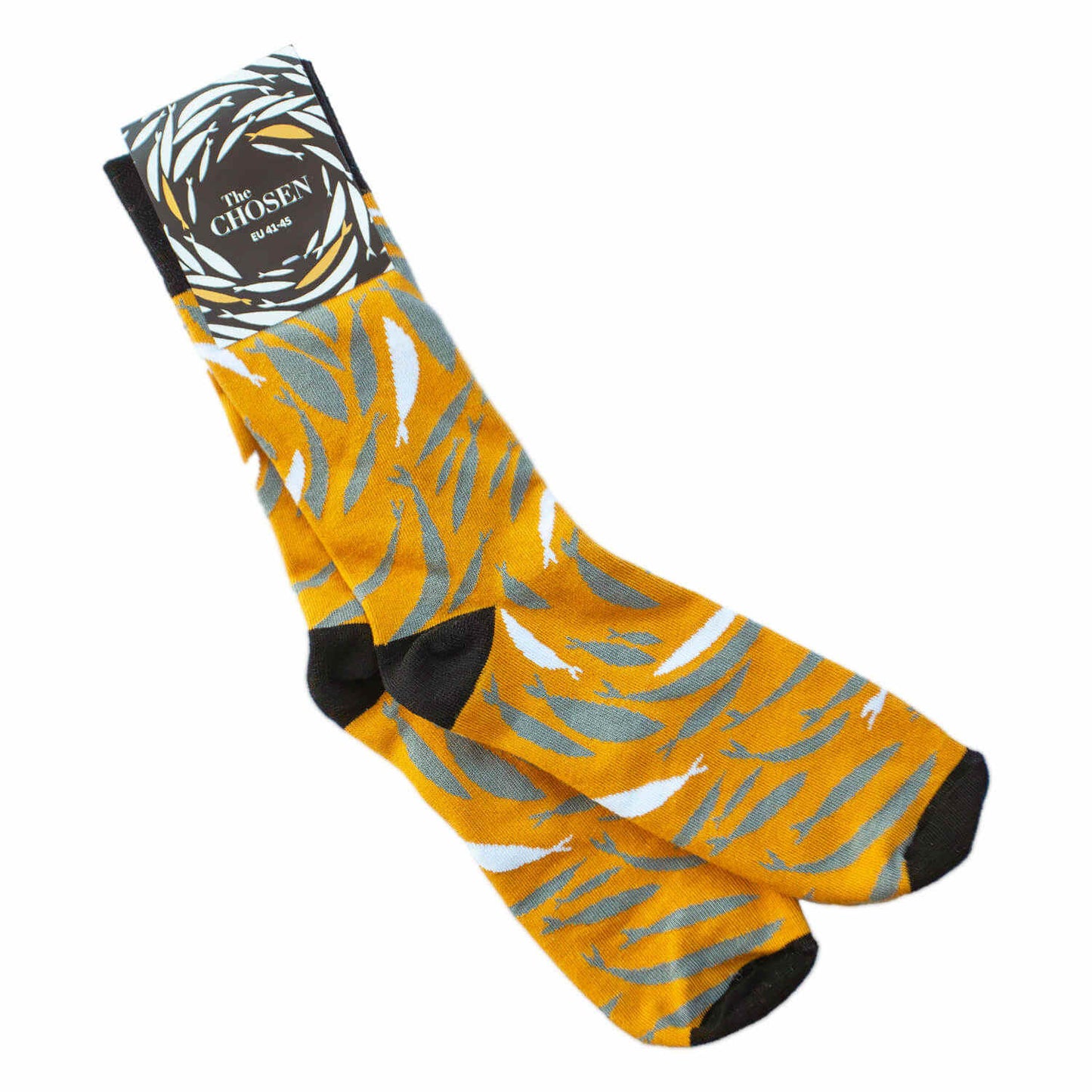 SKARPETKI THE CHOSEN – ławica (musztardowe)