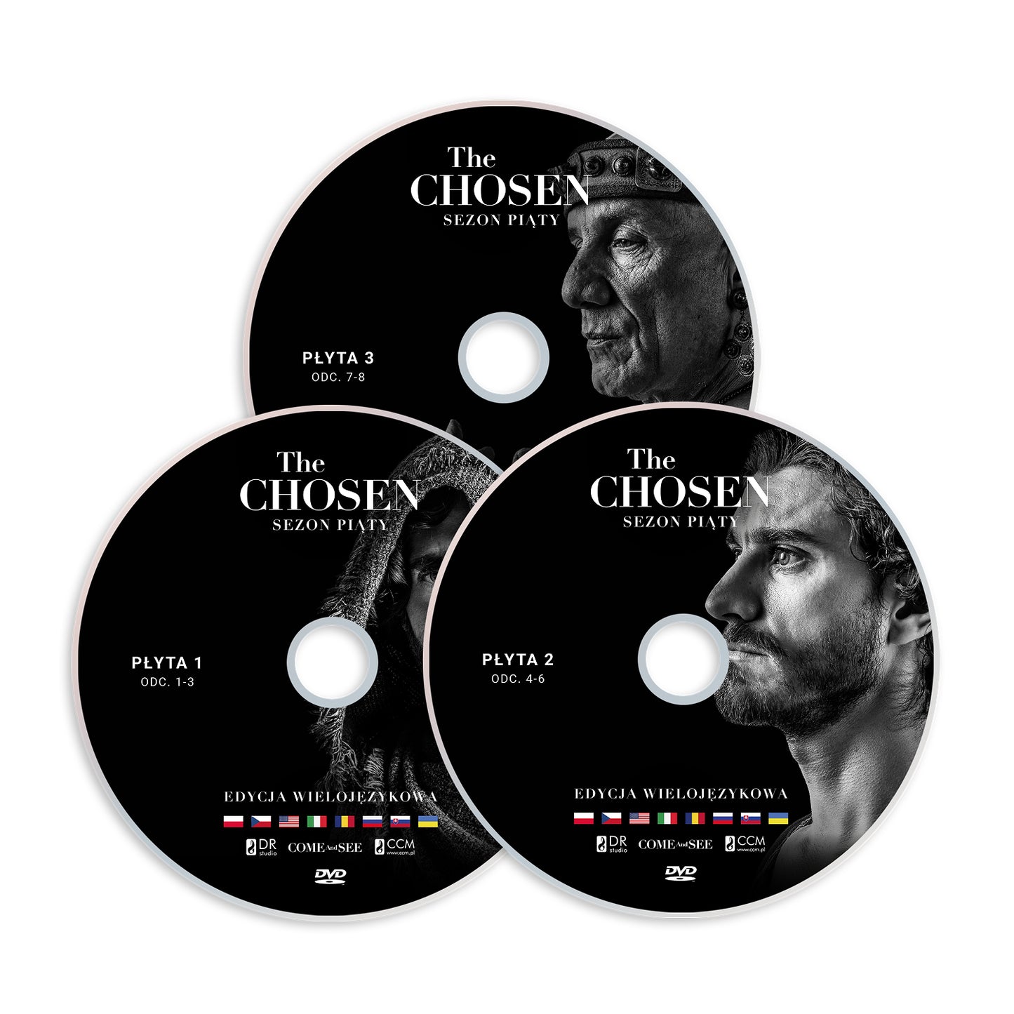 THE CHOSEN - SEZON 5 (DVD) - lektor, napisy PL, edycja wielojęzykowa