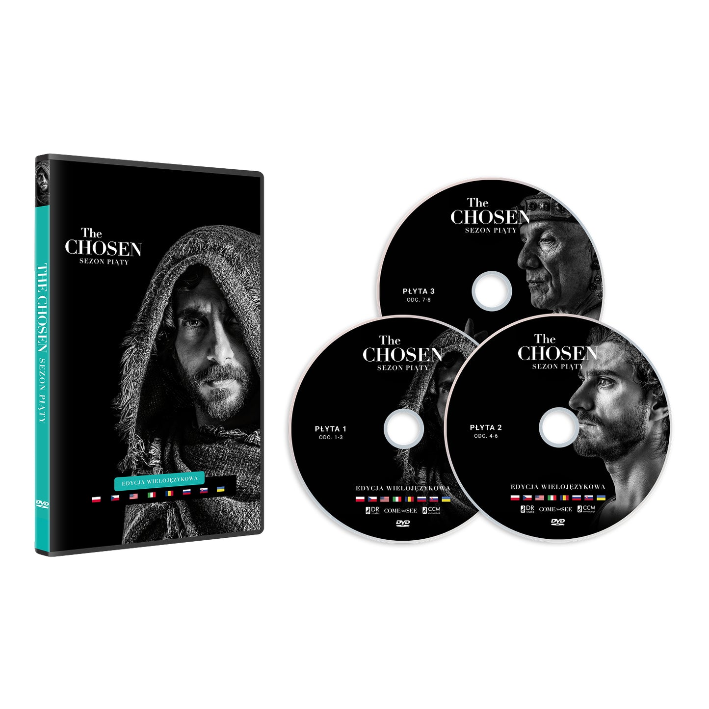 THE CHOSEN - SEZON 5 (DVD) - lektor, napisy PL, edycja wielojęzykowa