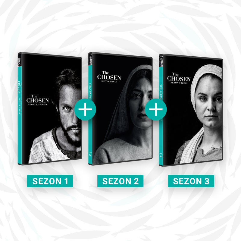 THE CHOSEN - ZESTAW: Sezon 1 + Sezon 2 + Sezon 3 (DVD) - lektor, napisy PL
