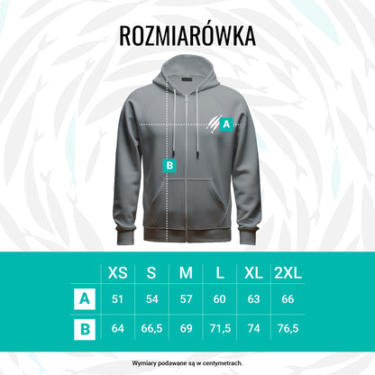 Bluza The Chosen – Trzy ryby (rozpinana z kapturem) | Unisex