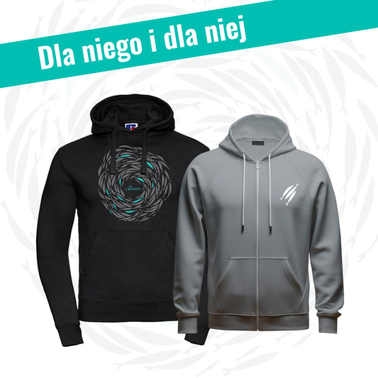 Zestaw Bluzy dla niego i dla niej