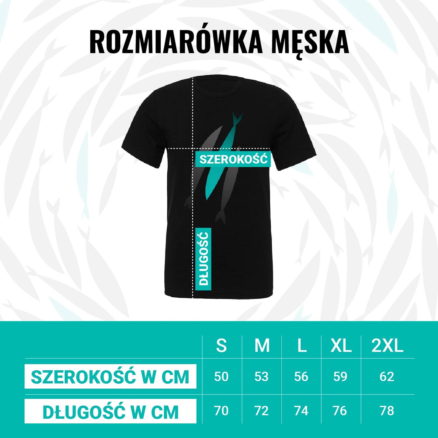 Koszulka The Chosen – Trzy ryby