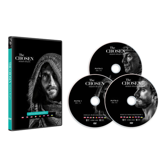 THE CHOSEN - SEZON 5 (DVD) - lektor, napisy PL, edycja wielojęzykowa