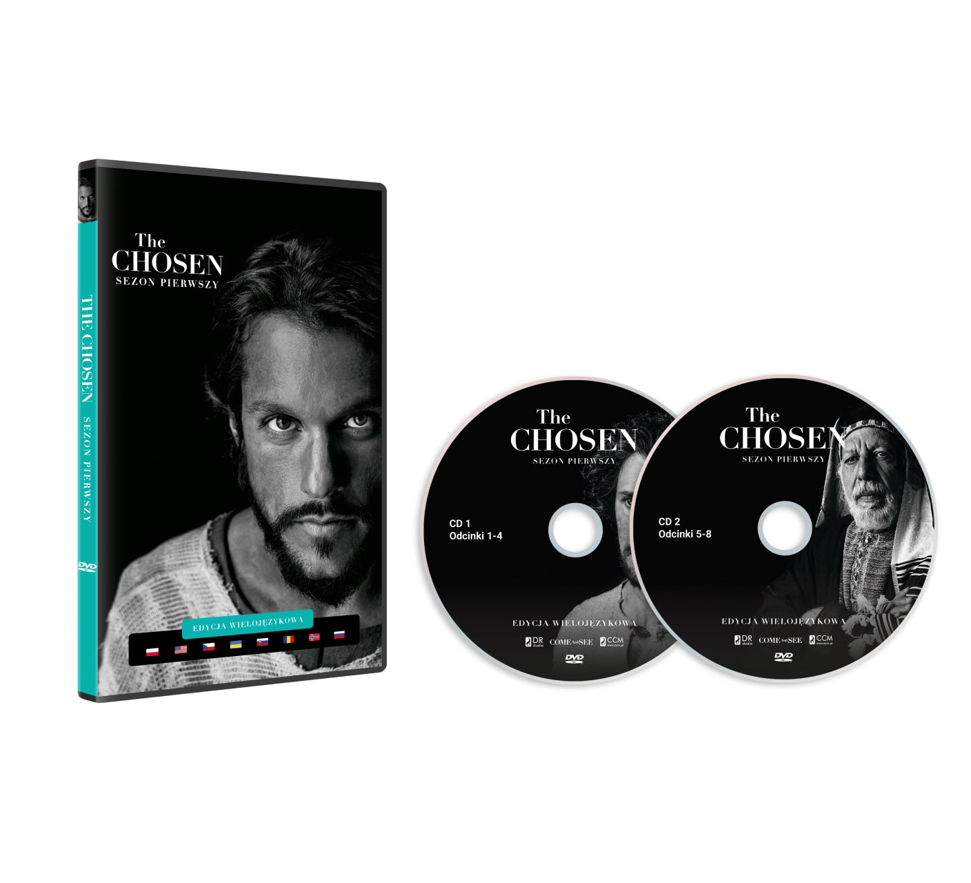 THE CHOSEN - Sezon 1 (2xDVD) - lektor, napisy PL - edycja wielojęzykowa