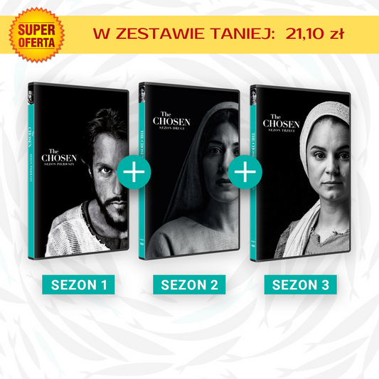 THE CHOSEN - ZESTAW: Sezon 1 + Sezon 2 + Sezon 3 (DVD) - lektor, napisy PL
