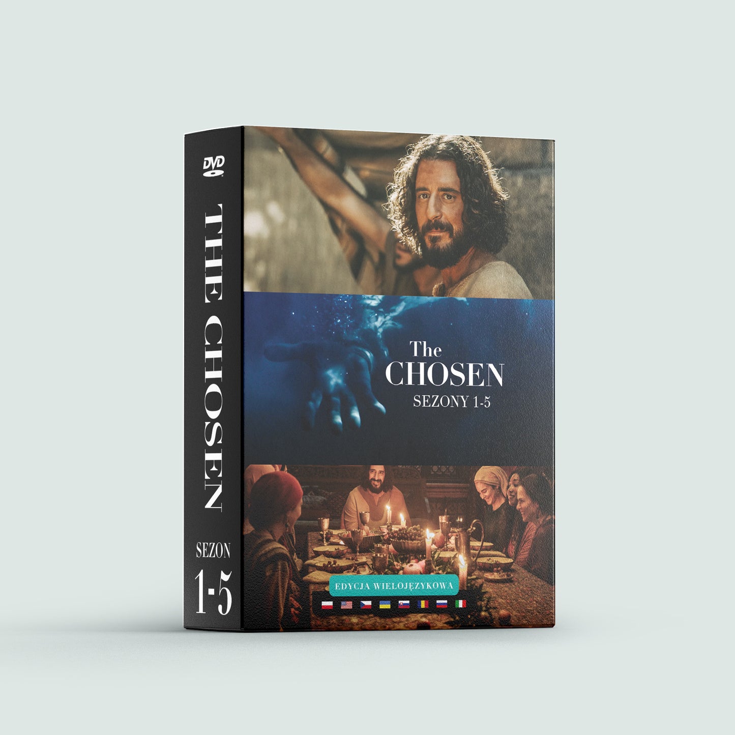 The Chosen – Sezony 1–5 | BOX DVD (PL lektor + PL napisy)