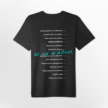 Koszulka The Chosen – Get used to different | Unisex